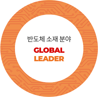 반도체 소재분야 GLOBAL LEADER